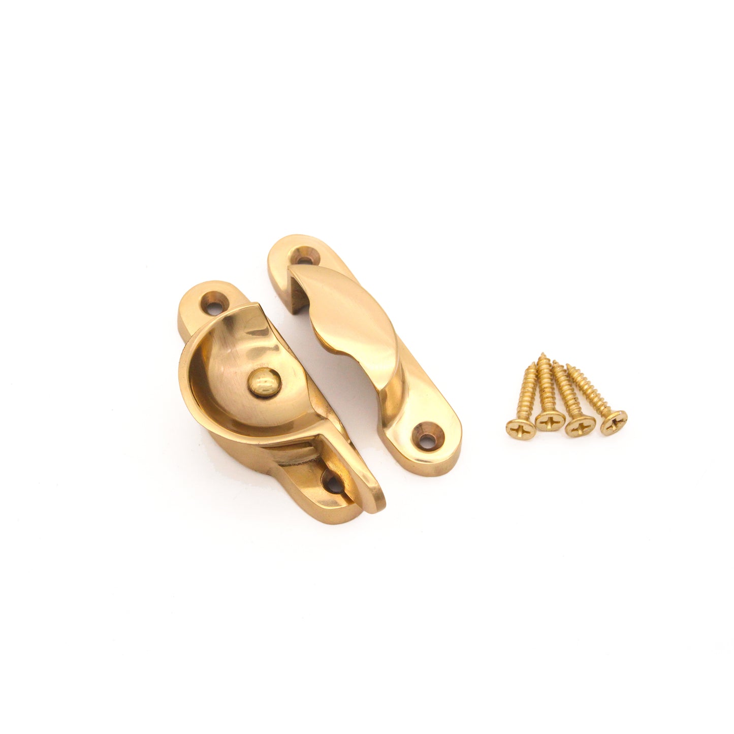 Fitch Fastener Polished Brass