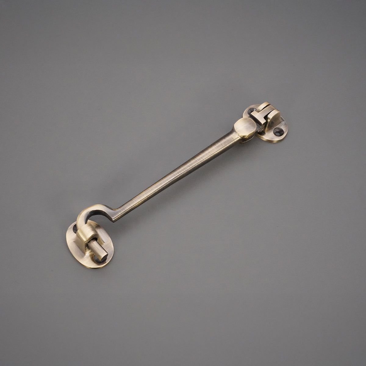 Silent Cabin Hook 6" - 150mm Antique Brass