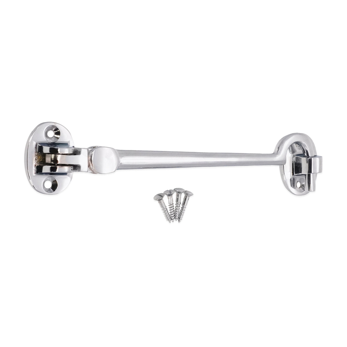 Silent Cabin Hook 6" - 150mm Polished Chrome