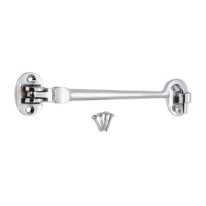 Silent Cabin Hook 6" - 150mm Polished Chrome