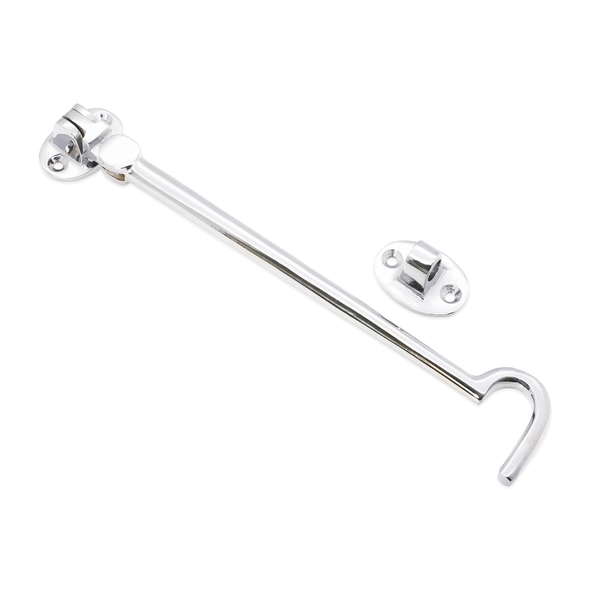 Silent Cabin Hook 8" -  200mm Polished Chrome