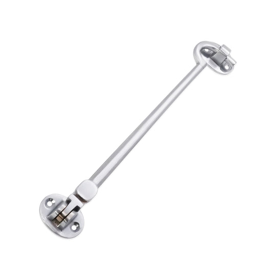 Silent Cabin Hook 8" -  200mm Satin Chrome