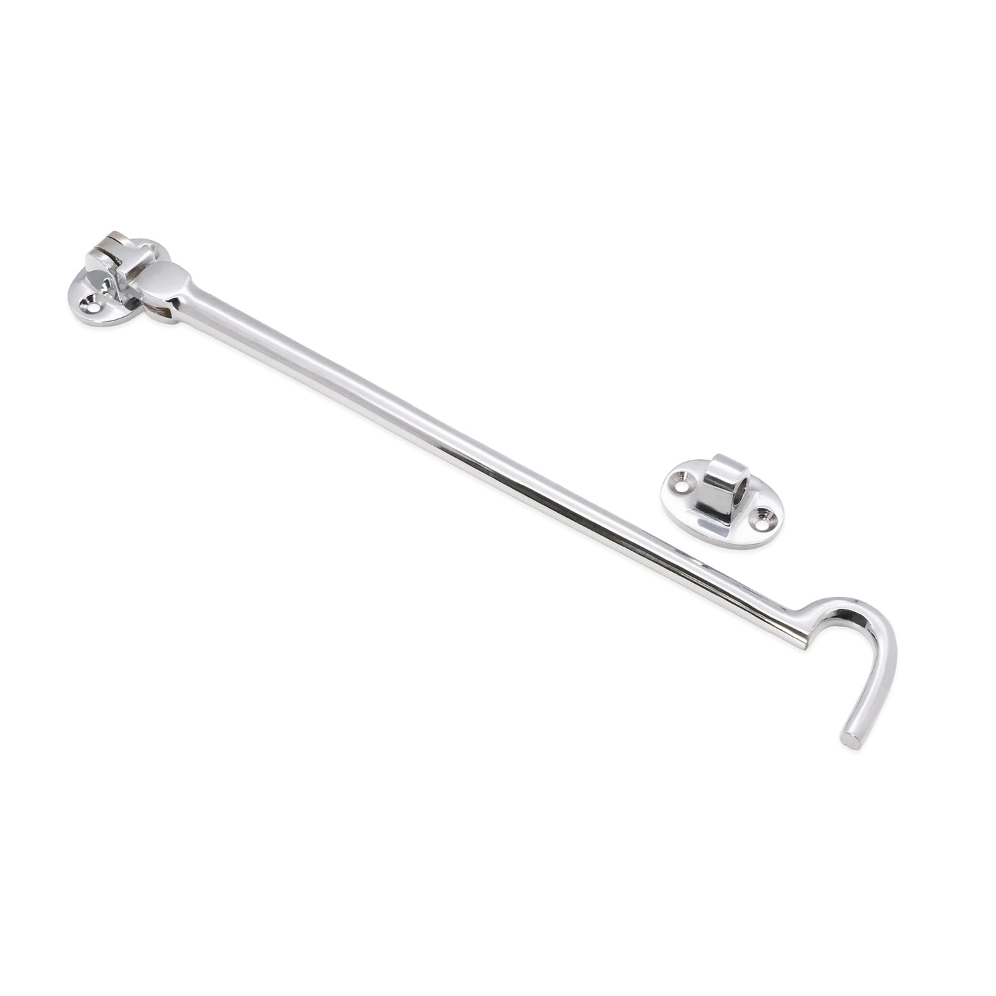 Silent Cabin Hook 10" - 250mm Polished Chrome