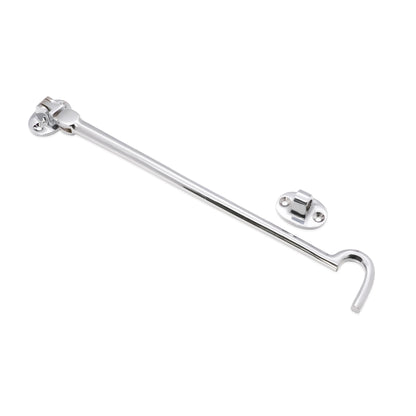 Silent Cabin Hook 10" - 250mm Polished Chrome
