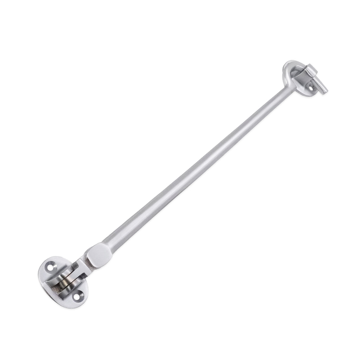 Silent Cabin Hook 10" - 250mm Satin Chrome