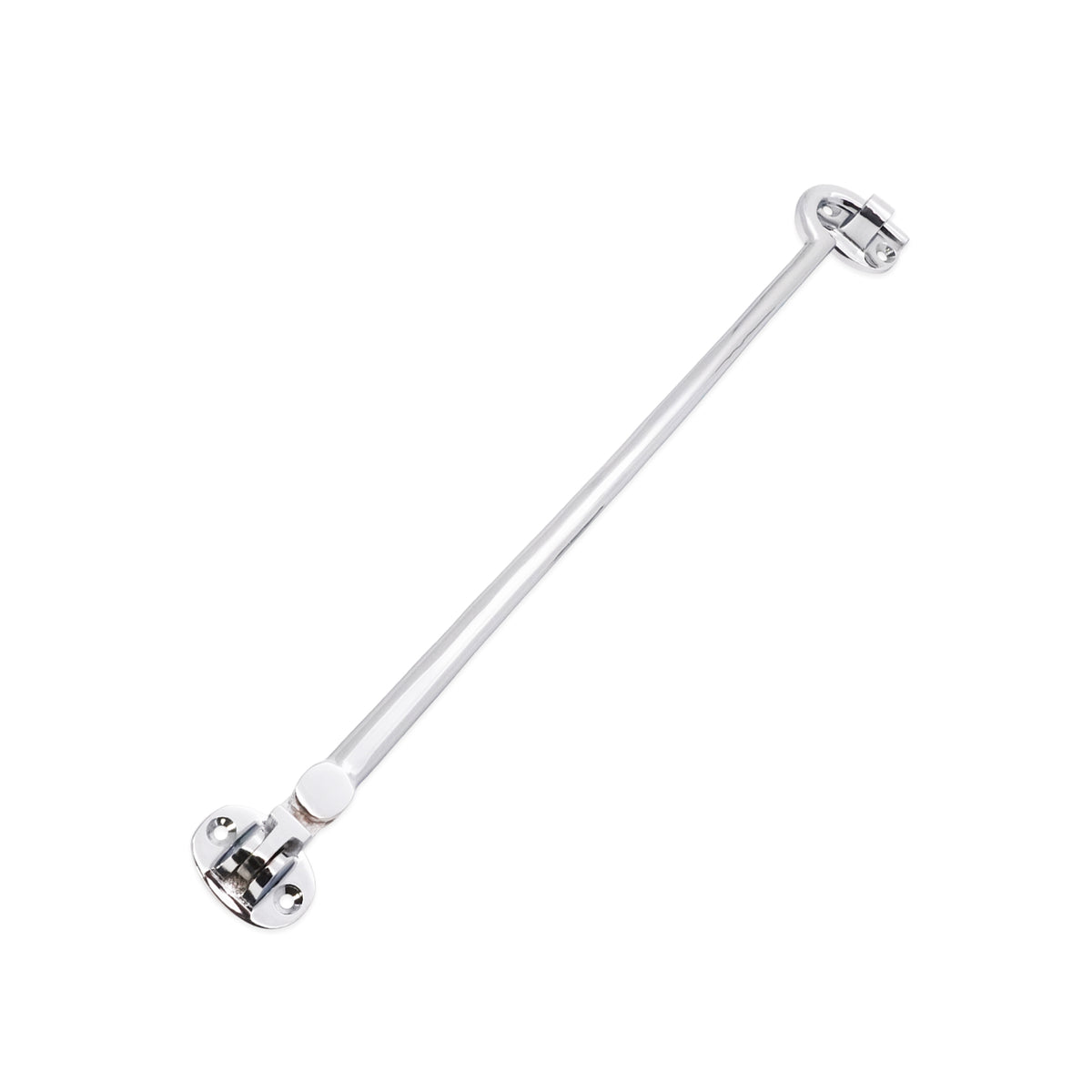 Silent Cabin Hook 12" - 300mm Polished Chrome