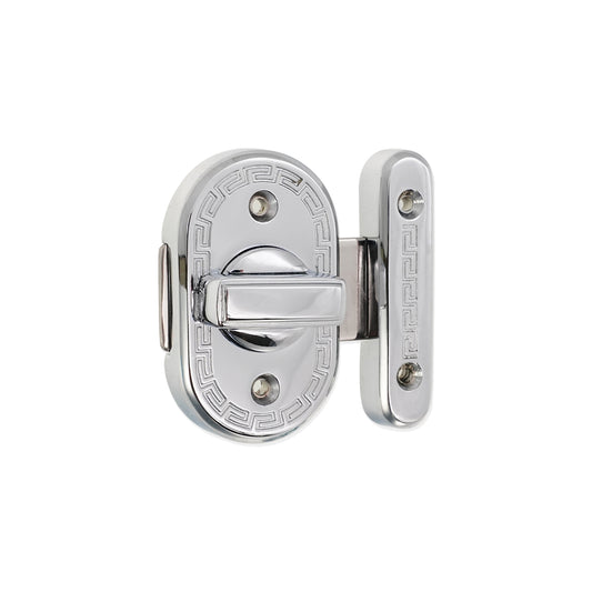 Delta Bathroom Latch Big Polished Chrome