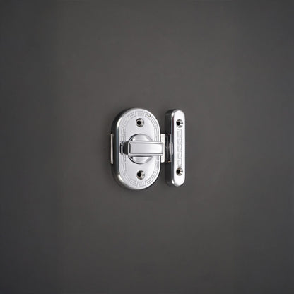 Delta Bathroom Latch Big Polished Chrome