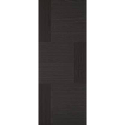 Seis Pre-Finished Charcoal Black Fire Door
