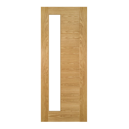 Seville Prefinished Oak Side Lite Glazed FSC Internal Door