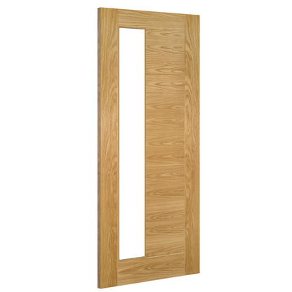 Seville Prefinished Oak Side Lite Glazed FSC Internal Door