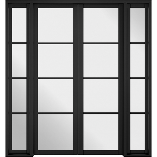 Soho 6 Black Room Divider
