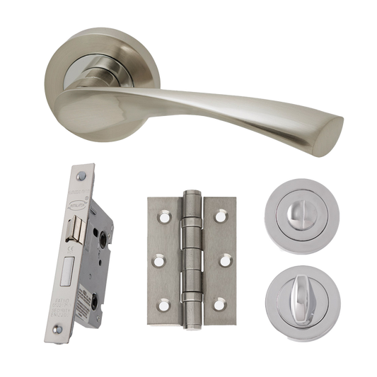 Solar Privacy Chrome & Nickel