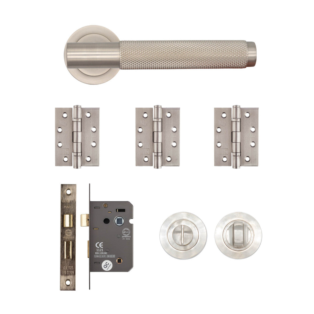 Sparta Bathroom Kit Satin Nickel