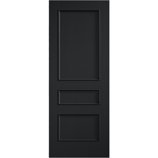 Toledo Pre-Finished Charcoal Black Fire Door