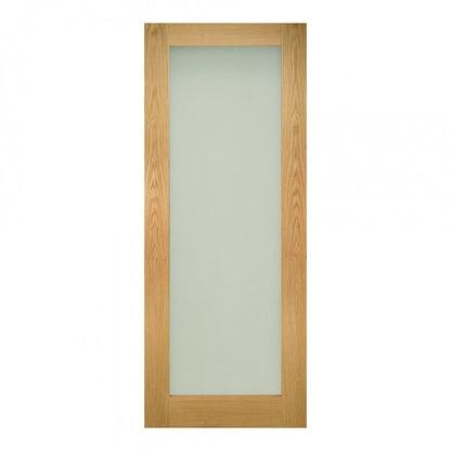 Walden Unfinished Oak Obscure Glaze Internal Door