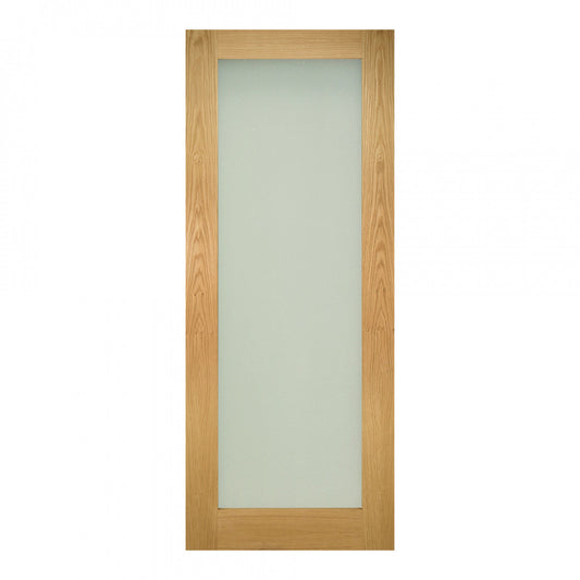 Walden Unfinished Oak Obscure Glaze Internal Door