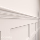White Primed Bullnose Moulding