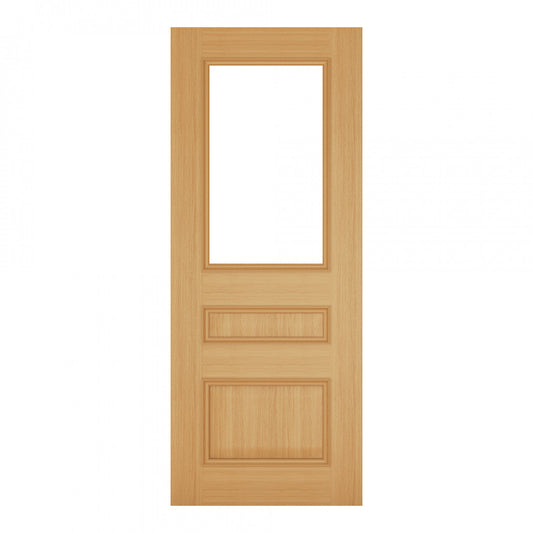 Windsor Prefinished Oak Bevelled Glaze FSC Internal Door