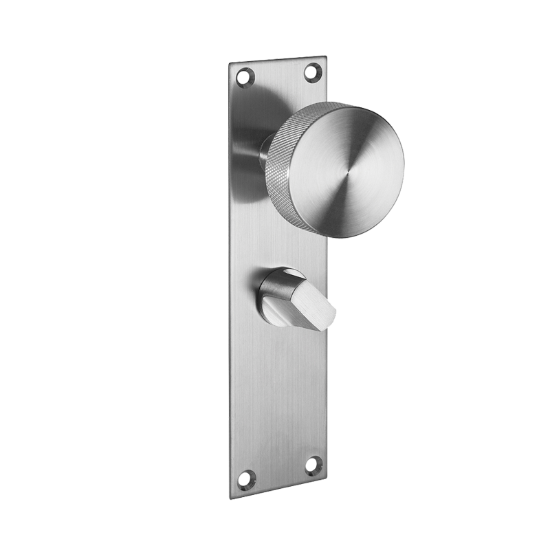 Zermatt Privacy Satin Stainless Steel