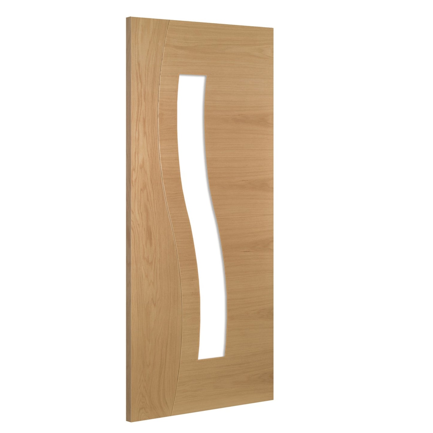 Cadiz Glazed Interior Oak Door